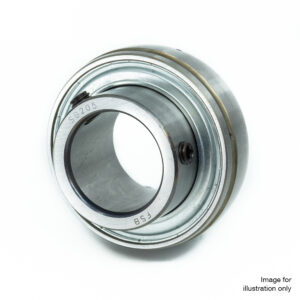 SB204 Grub Screw Locking Insert Bearing (Flat Back)
