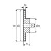13 Tooth (08B) Simplex Pilot Bore Sprocket (1/2 Pitch Chain)