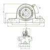 UCPX08-24 Self-Lube Pillow Block Unit
