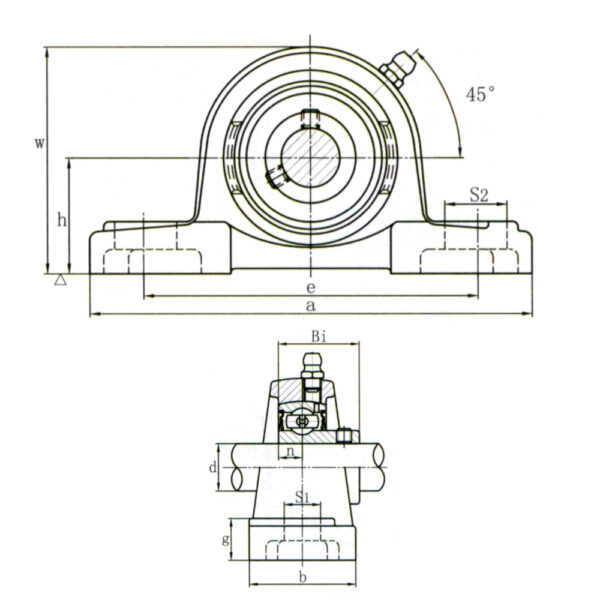 UCPX08-24 Self-Lube Pillow Block Unit