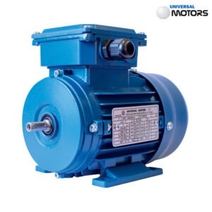 1.1KW, 2 Pole, 80 Frame, B3 Mount, Three Phase Electric Motor IE2 - Aluminium Frame