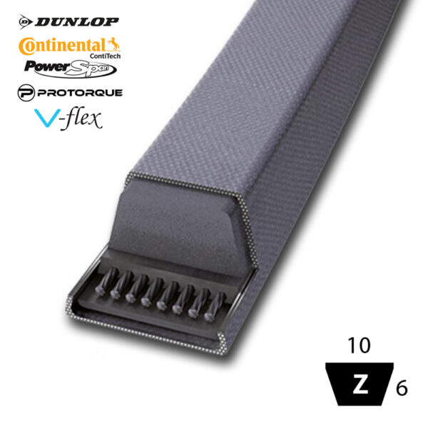Z42.5 - Z Section Classical Wrapped V-Belts