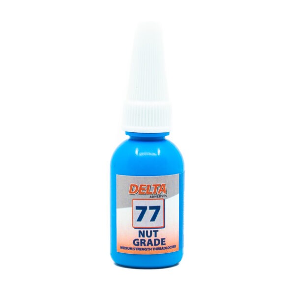 DELTA D77 Nut Grade Adhesive (Medium Strength) 10ml