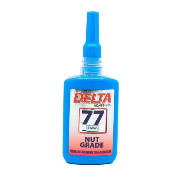 DELTA D77 Nut Grade Adhesive (Medium Strength) 50ml