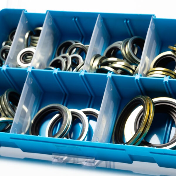 Imperial Bonded Washer (Self-Centering) Assortment Box (116pcs)