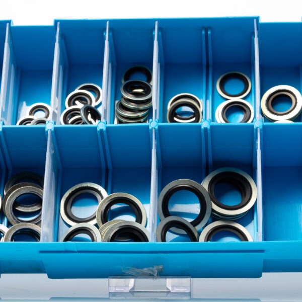Metric Bonded Washer (Self-Centering) Assortment Box (86pcs)