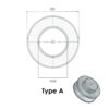 SPZ-100/2 Groove Pilot Bore V-Belt Pulley - Aluminium