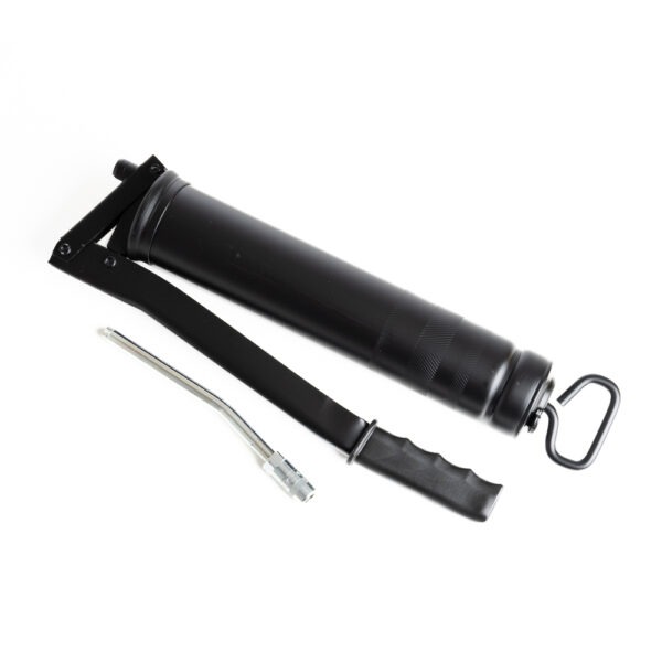 High Quality Grease Gun with Rigid Hose + 4-Jaw Connector