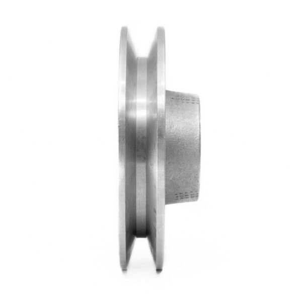 SPZ-110/1 Groove Pilot Bore V-Belt Pulley - Aluminium