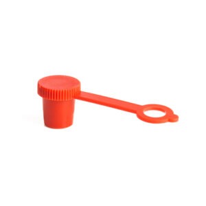 Grease Nipple Cap/Cover for Hydraulic Grease Nipples - Red