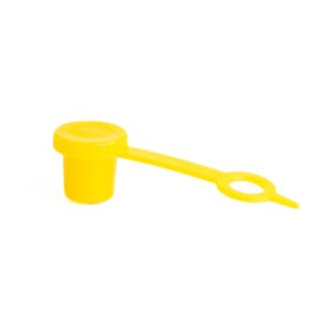 Grease Nipple Cap/Cover for Hydraulic Grease Nipples - Yellow