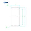 K12X17X13TN ZEN Needle Roller And Cage Assembly (12x17x13)