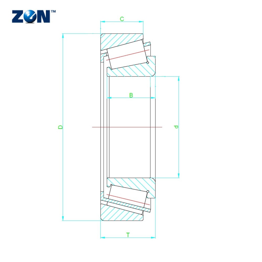 高級品市場 32011 ZEN Taper Roller Bearing (55x90x23) 化粧水・ローション・トナー