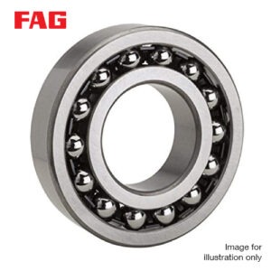 1207K-TV-C3 FAG Self-Aligning Ball Bearing (Taper Bore) (35x72x17)