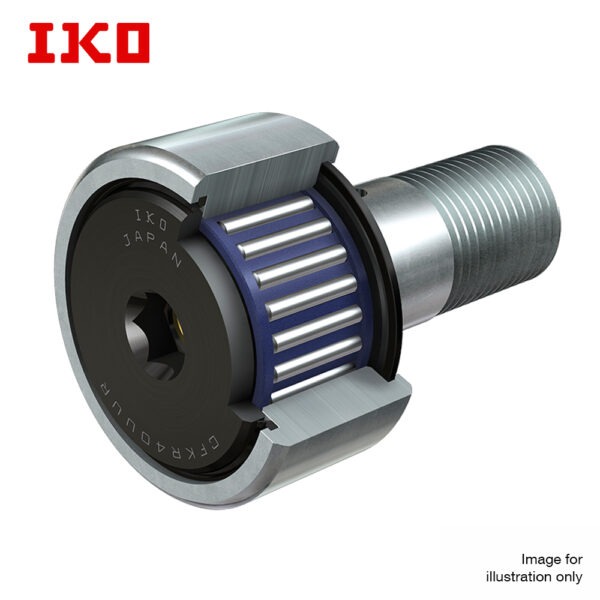 CR22 IKO Imperial Cam Follower/Track Roller Bearing (Stud Type) (1/2x1.3/8x3/4)